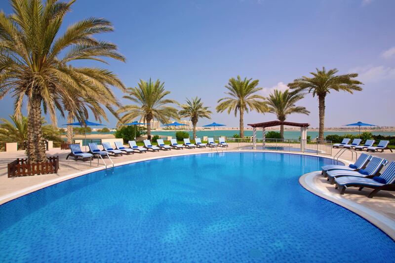 The Hilton in Ras Al Khaimah has six pools to choose from. Courtesy Hilton