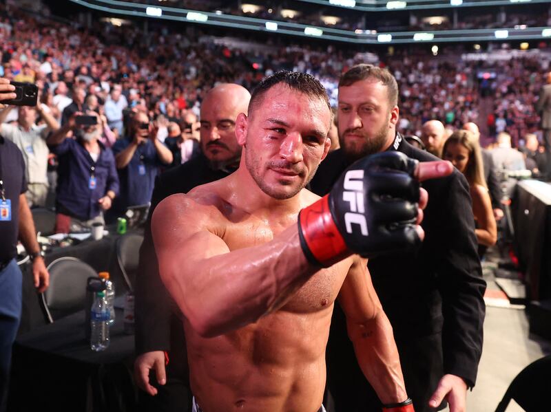Michael Chandler lines up opposite Conor McGregor as coach on Season 31 of 'The Ultimate Fighter'. Reuters