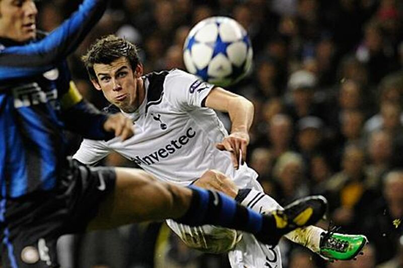Gareth Bale, right, was superb against Inter on Tuesday.