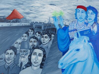 Il Kahina, by Massoud Hayoun. Photo: Larkin Durey gallery