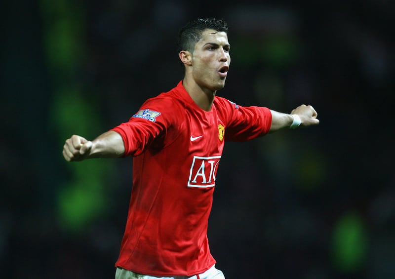 2008: Cristiano Ronaldo (Manchester United / Portugal). Getty