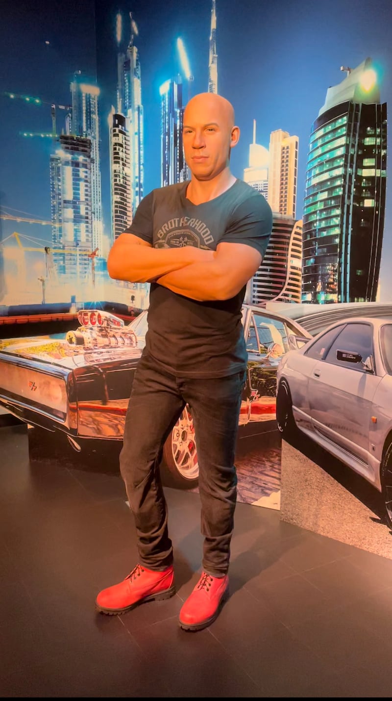 Vin Diesel as Dominic Toretto from the 'Fast & Furious' franchise