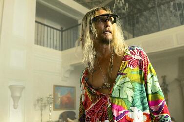 Matthew McConaughey as Moondog in ‘The Beach Bum’ Neon and Vice
