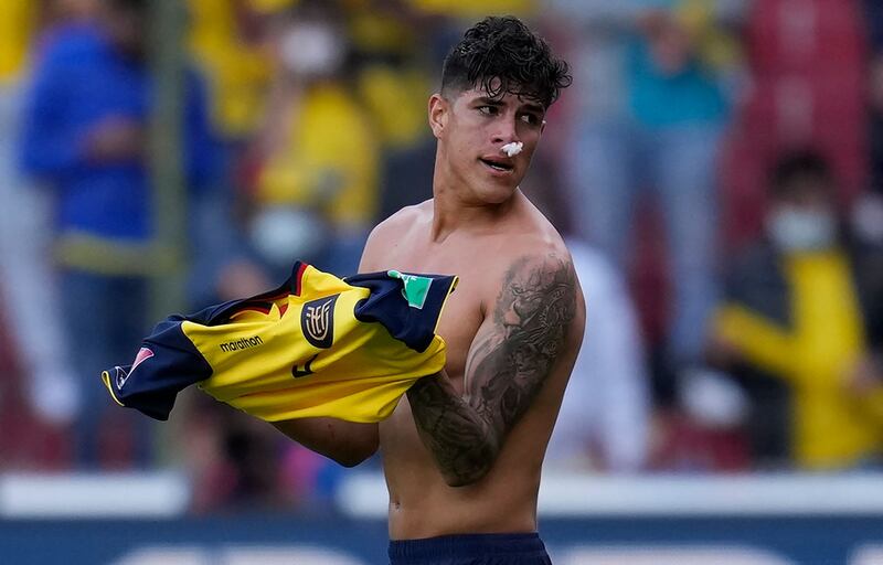 Piero Hincapie - Ecuador. Joined Bayer Leverkusen from Argentinian side Talleres in the summer, and the 20-year-old continues to impress. 'I will always give my best for Ecuador, and I believe we can get out of the group, it will be tough, but we can do it,' the defender said. AFP