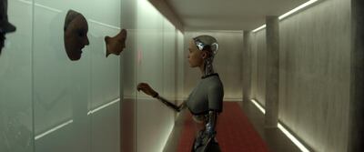 Alicia Vikander as Ava in Ex Machina. Courtesy Universal Picture