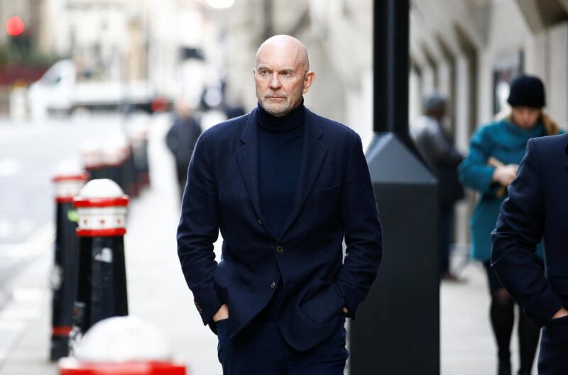 Former Barclays banker Roger Jenkins leaves the Old Bailey Central Criminal Court in London, Britain, February 25, 2020. Picture taken February 25, 2020. REUTERS/Henry Nicholls