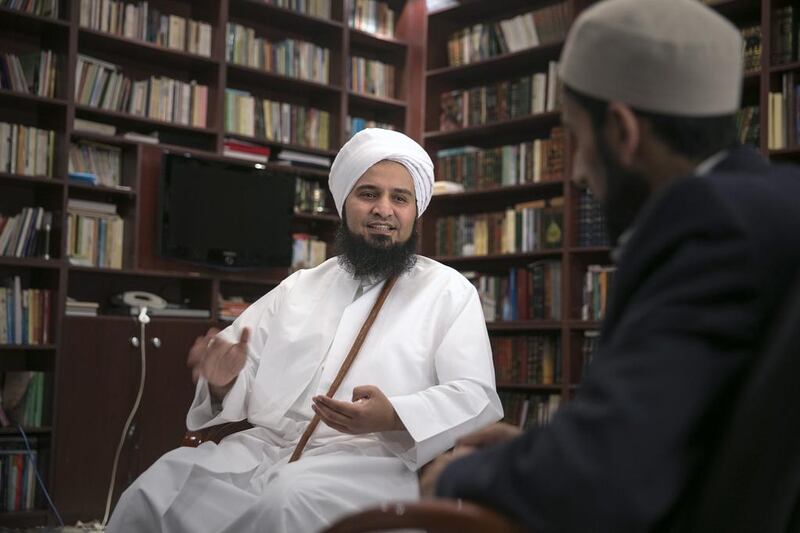 Sheikh Al Jifri says takfirism should be publicly addressed through sound argument (Photo: Silvia Razgova / The National)