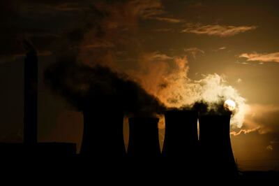 The Drax power station uses biomass, which its operators regard as carbon neutral. Getty Images 