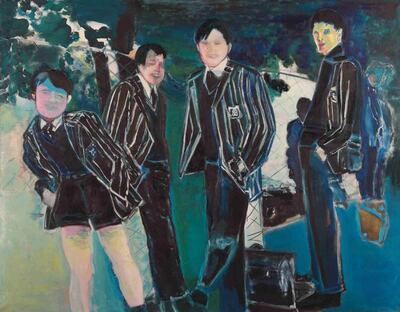 The Schoolboys by Marlene Dumas. Photo: Wordpress