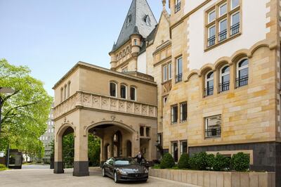 Arrive at Villa Kennedy in style with a roadtrip through Germany and Rocco Forte hotels. Courtesy Rocco Forte Hotels