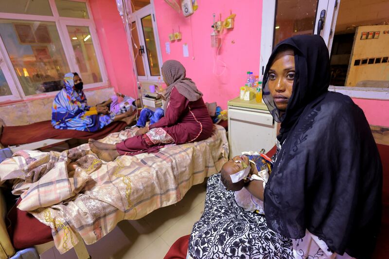 Ibrahim Malik Hospital in Khartoum. The WHO has highlighted a severe lack of medical supplies throughout Sudan. Reuters