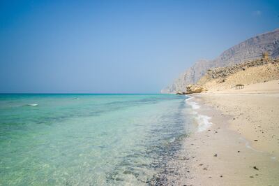 Musandam is famed for its pristine shorelines and clear oceans. Photo: Unsplash / Julius Yls