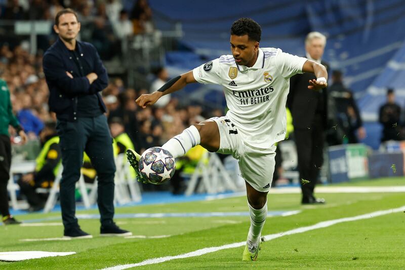 Rodrygo - 7. Played a quick one-two with Benzema that ended with him forcing a save from Kepa with a shot from a tight angle. Responsible for Chilwell's red card, as he got pulled to the ground by the Englishman. EPA 