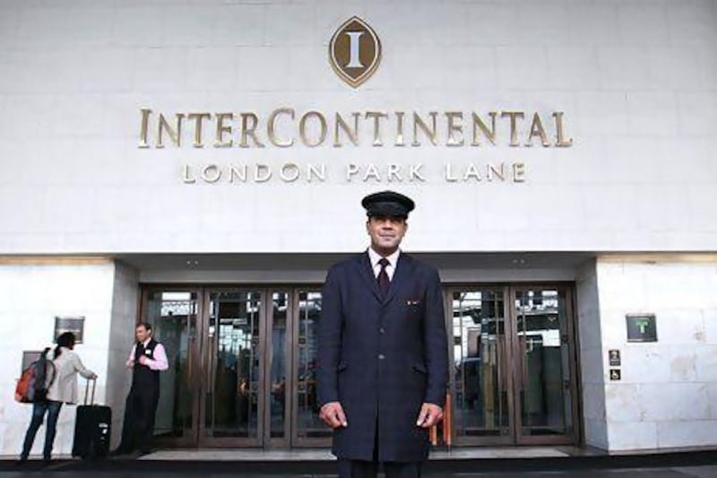 Qatar Holding spent £400m to buy the InterContinental on London's Park Lane. Simon Dawson / Bloomberg News