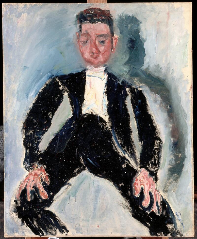 Soutine Chaïm (1893-1943). Paris, musée de l'Orangerie. RF1960-48. 