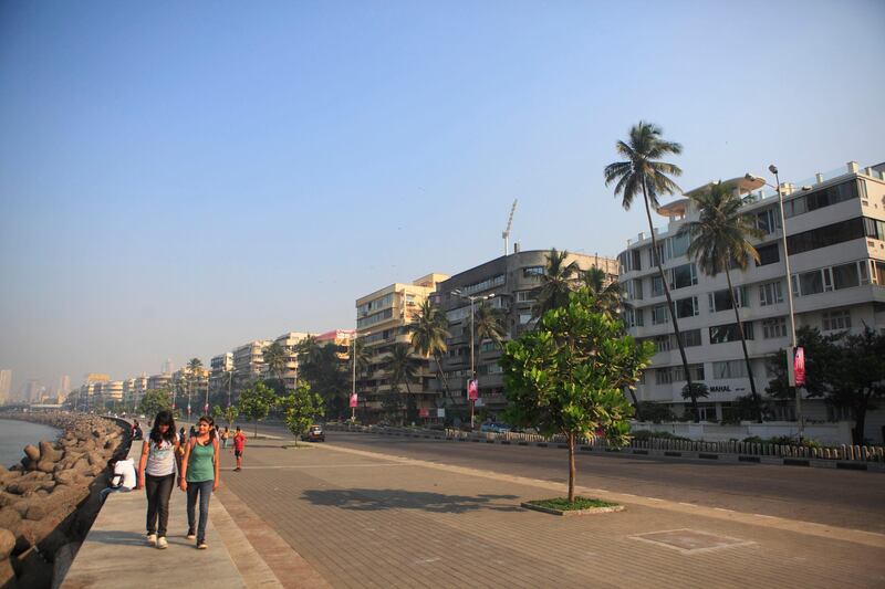 01 Dec. 2012 - Mumbai : 
Marine Lines Neighbourhood where many Art Deco Buildings are located.

(Subhash Sharma for The National)