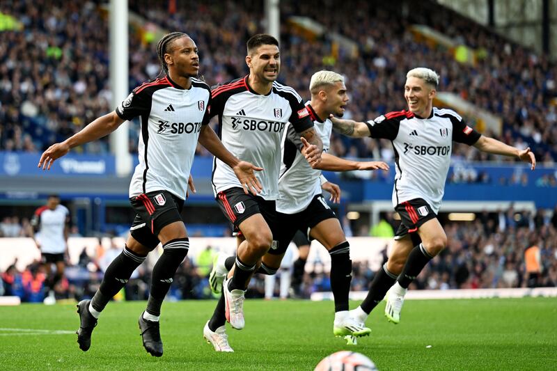 Everton 0 Fulham 1 (De Cordova-Reid 73'): Missed chances cost Everton dearly as substitute Bobby de Cordova-Reid earned the Cottagers victory at Goodison Park, with Neal Maupay squandering the best opportunities for Sean Dyche's side. "Very frustrated with the outcome," Everton manager Dyche said. "The mix of a performance was good, but we have to score a goal." Getty