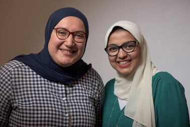 Doaa Aref and Dr Rasha Rady, co-founders of Cairo-based start-up Chefaa, which they set up in May 2017. Courtesy Chefaa. 