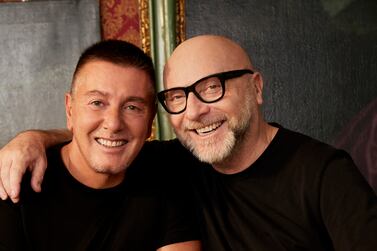 Stefano Gabbana, left, and Domenico Dolce. Courtesy Dolce & Gabbana