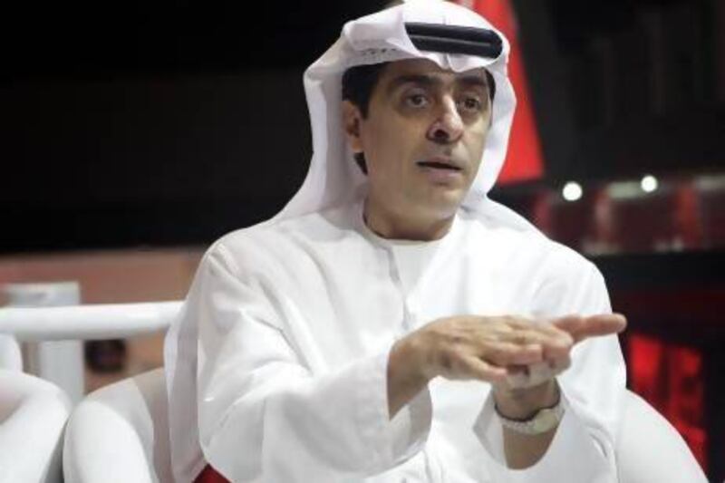 The Tasweek chief executive, Masood Al Awar, said the company was hoping to either list the entire company on the Abu Dhabi Securities Exchange next year. Sammy Dallal / The National