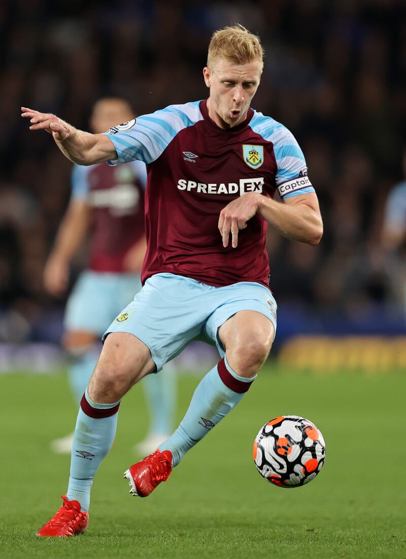 Ben Mee, 7 -- Stuck tight to his man for long spells and headed in the first goal of the game although he was part of a defensive breakdown once Everton scored. Getty Images