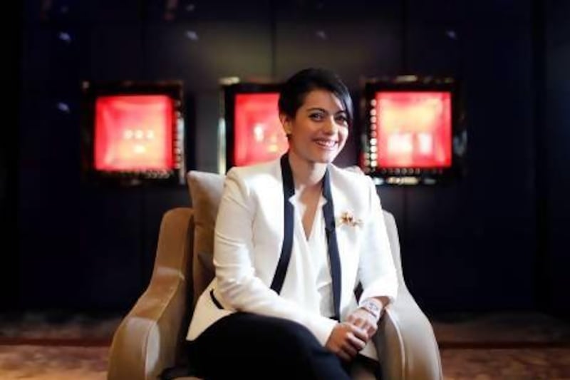 The Indian actress Kajol is a watch ambassador for the Roger Dubuis brand. Sarah Dea / The National