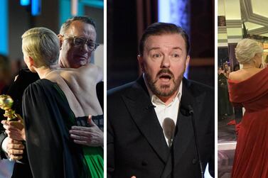 The 77th Golden Globes had its fair share of shocking moments. EPA, AP 