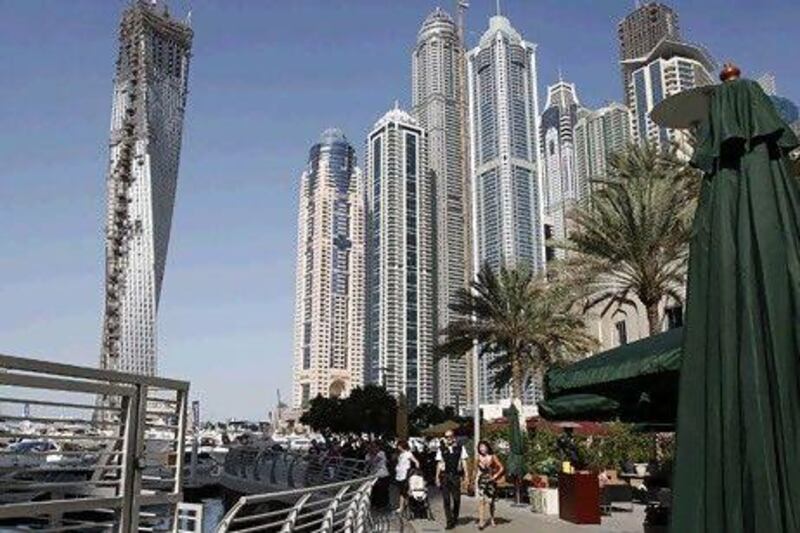 Sales in the UAE are expected to rise this year and there will be increases in rents and prices in the residential market in some locations in Dubai, according to Jones Lang LaSalle. Mike Young / The National