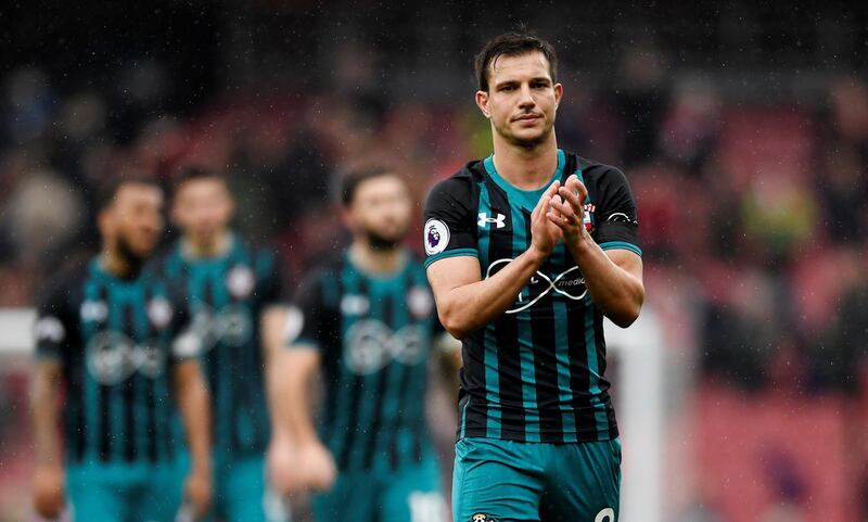 Right-back: Cedric Soares (Southampton) – The Portuguese was a real threat going forward against Arsenal as he set up two goals in a dynamic display featuring fine crossing. Tony O'Brien / Reuters