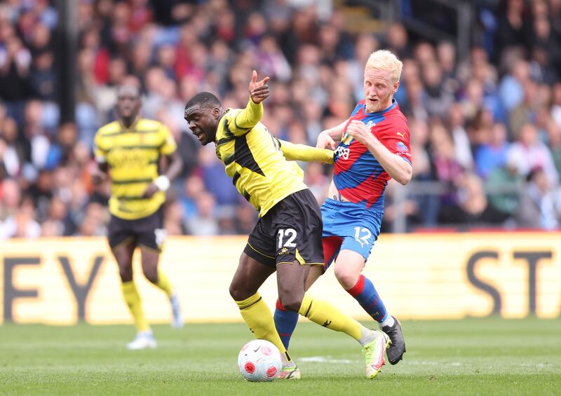 Will Hughes – 7. The former Watford man made his first league start since the reverse clash in February, and he clearly wanted to make an impression against his former side; he racked up the most tackles. Booked. Getty