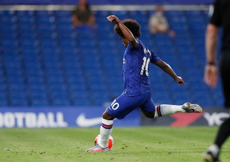 Willian – 7. Busy all match, providing an outlet all across Chelsea’s attacking line. Did his defensive duties well as expected and was responsible for winning and converting the match-winning penalty. He'll be missed next season. Reuters