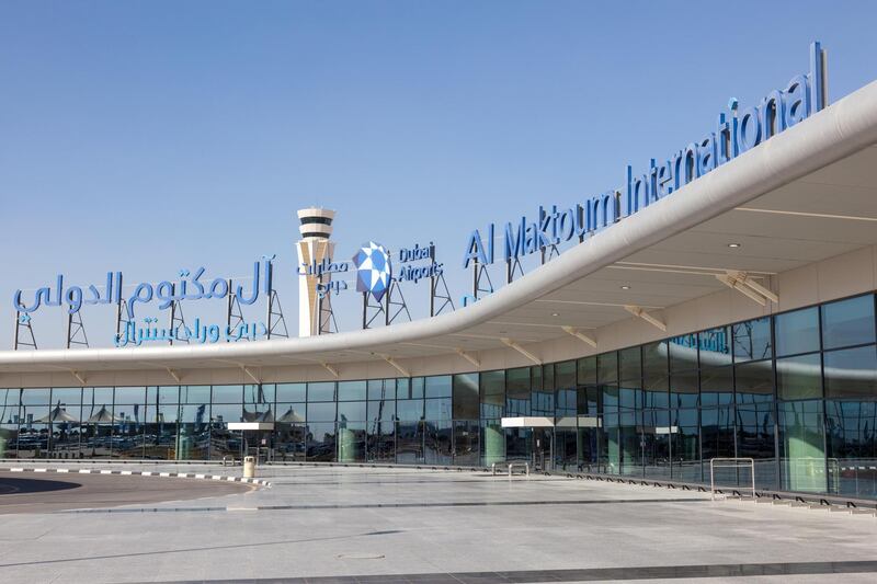 EFA6HW Al Maktoum International Airport in Dubai. philipus / Alamy Stock Photo