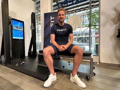 Football star Harry Kane says AI could help prevent injuries. Reuters