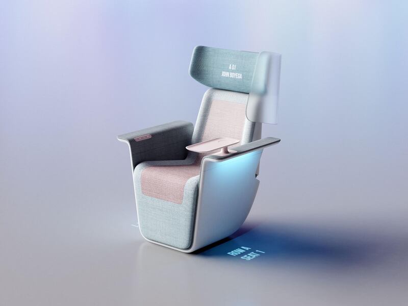 A UK design company recently revealed a concept for the Sequel Seat, a cinema chair that incorporates a number of hygienic features. All photos courtesy Layer