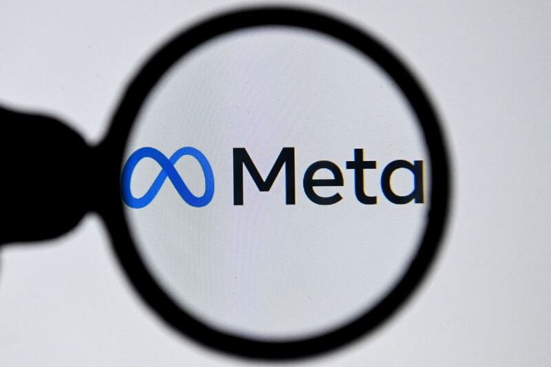 Meta shares have lost more than a third of their value this year. AFP