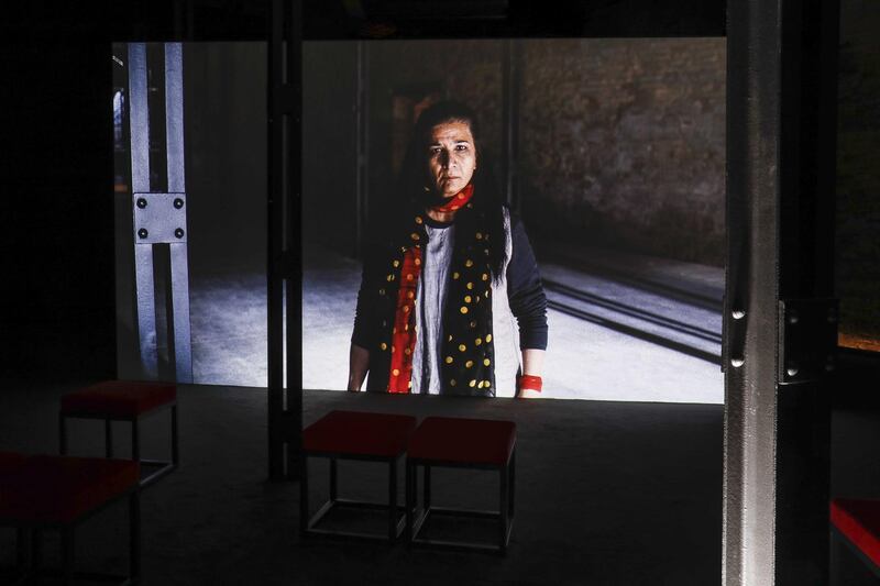 Nujoom Alghanem, Passage (installation view), 2019. Courtesy National Pavilion UAE - La Biennale di Venezia. Photo credit: Barbara Zanon