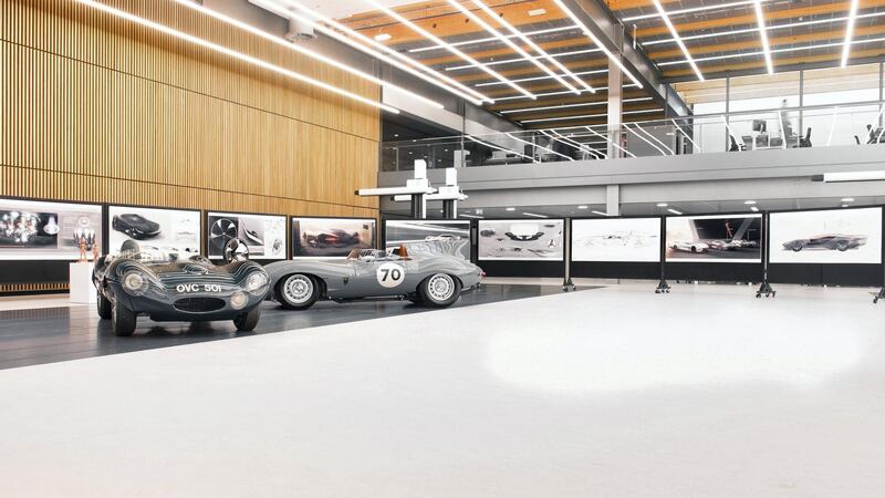 The concept was based on the C-Type and D-Type racing cars.
