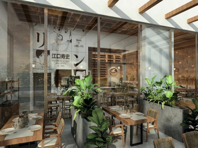 Reif Japanese Kushiyaki Cairo will open in July. Photo: Reif Othman 