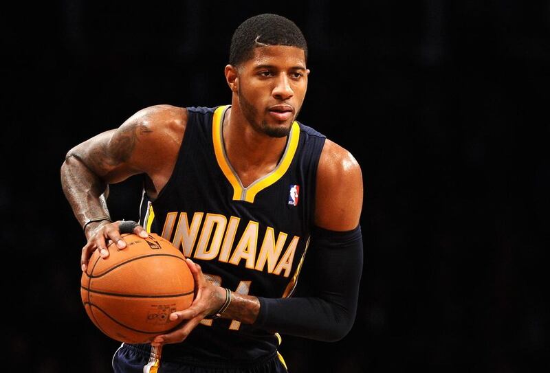 Paul George scored a game-high 24 points to lift the Indiana Pacers to a win Saturday night. Maddie Meyer / Getty Images