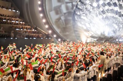 A captivating National Day show was staged in Abu Dhabi last year. Photo: UAE Presidential Court

