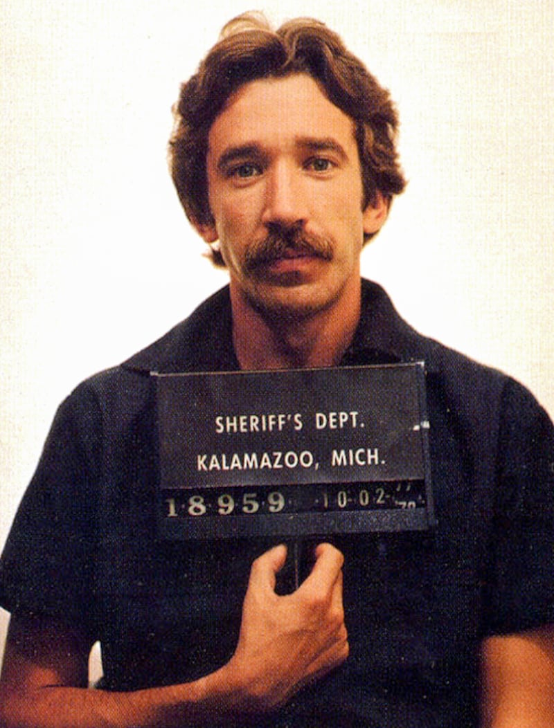 American actor and comedian Tim Allen following his arrest for cocaine possession in Michigan. Getty Images
