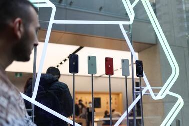 Global smartphone production dropped 11 per cent annually to 1.25 billion units in 2020. Reuters