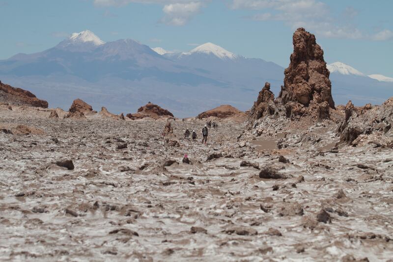 Handout picture of the Atacama Crossing. Courtesy www.racingtheplanet.com 