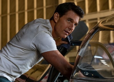  Top Gun: Maverick starring Tom Cruise. AP