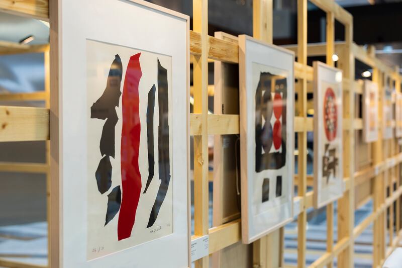 Variation and Autonomy: The Prints of Contemporary Japanese Painters is running until July 7 as part of Abu Dhabi Festival. Photo: Abu Dhabi Festival