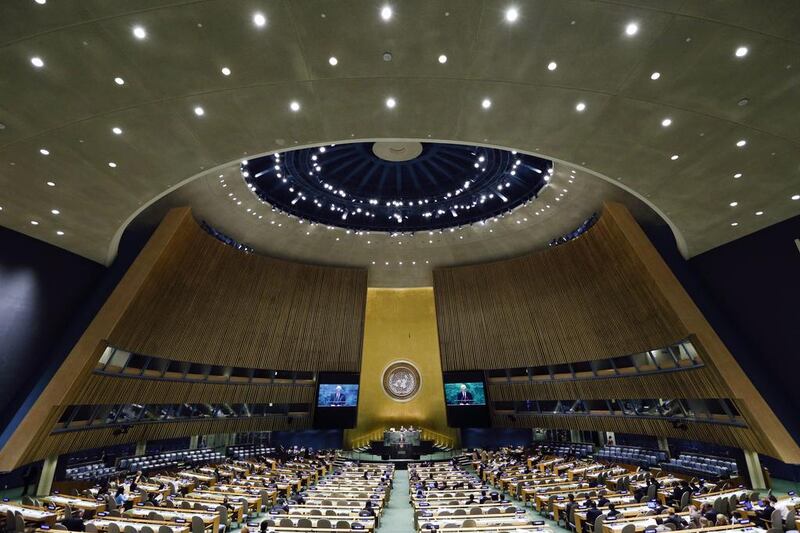 The United Nations General Assembly provides a high-profile opportunity for the most pressing issues on the global agenda to be raised and discussed in a similar way. Frank Franklin II / AP Photo