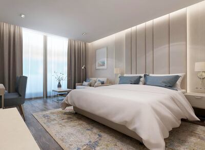 Azure Rotana Resort & Spa will have 185 rooms and suites. Photo: Rotana
