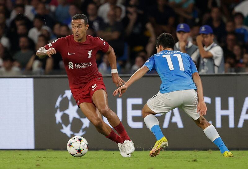 Thiago Alcantara (Milner 63') - 6. The 31-year-old made the midfield more effective but Napoli were in strolling mode by the time he got on the pitch. Reuters