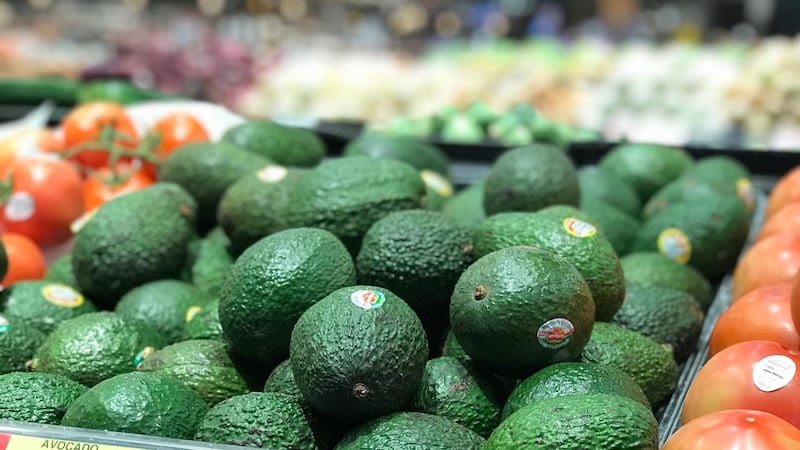 Avocados In Market. Getty Images