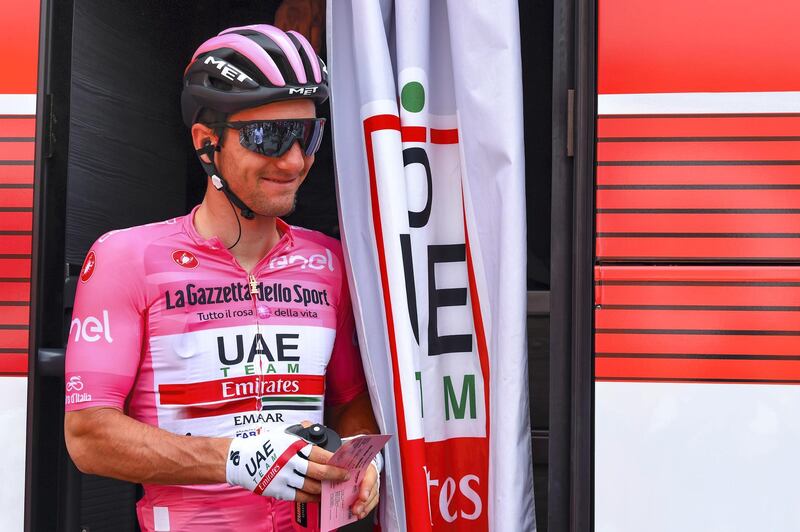 Giro d'Italia 2019 - 14th Stage Saint Vincent - Courmayeur (Skyway Monte Bianco) 131 km - 25/05/2019 - Jan Polanc (SLO - UAE - Team Emirates) - photo Dario Belingheri/BettiniPhoto©2019